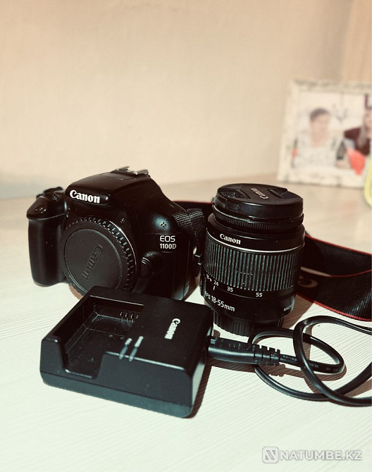 Практически новый Canon EOS 1100d Алматы - изображение 1