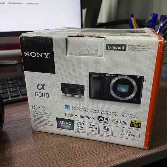 Sony a6000 фотоаппарат срочно продам  Алматы