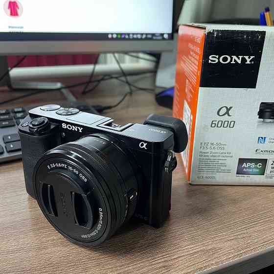 Sony a6000 фотоаппарат срочно продам  Алматы