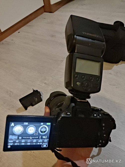 Фотоаппарат Nikon D5600 + Объектив Nikon AF-S 18-105mm Алматы - изображение 4