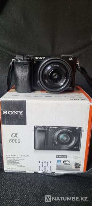 Фотокамера Sony Alpha ILCE-L черный + SEL 20 мм Алматы - изображение 1