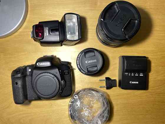 Фотоаппарат Canon EOS 7D mark I + набор Алматы