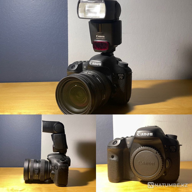 Камера Canon EOS 7D белгісі I + жинағы  Алматы - изображение 4