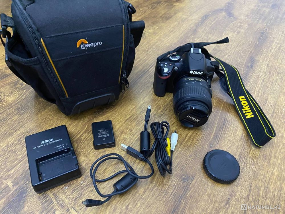 фотоаппарат Nikon d3200 Алматы - изображение 1