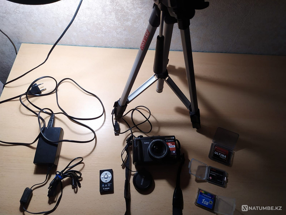 Фотоаппарат Canon в комплекте со штативом Алматы - изображение 4