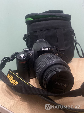 Nikon D5000 жинағы 18-55  Алматы - изображение 1