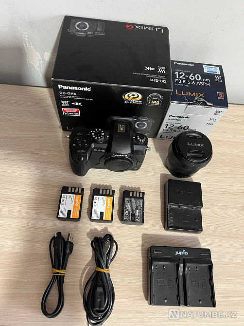 Panasonic Lumix GH5 | 3 Batteries | Excellent condition Almaty - photo 4