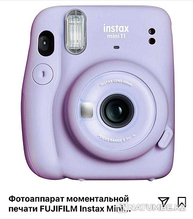 FujiFilm Instax Mini 11 жедел камерасы  Алматы - изображение 3