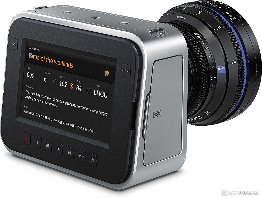 Кинокамера blackmagic 4k production camera  - изображение 3