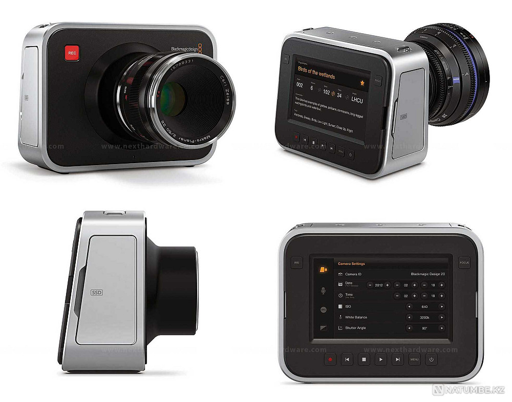 Кинокамера blackmagic 4k production camera  - изображение 1