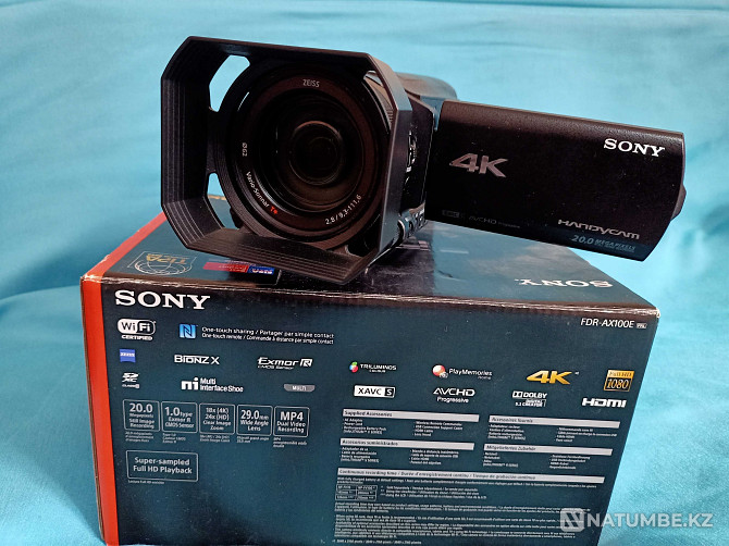 Sony FDR-AX100 4K Camcorder  - photo 3