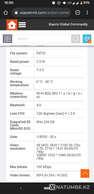 Fimi palm gimbal handheld camera with stabilization  - photo 3