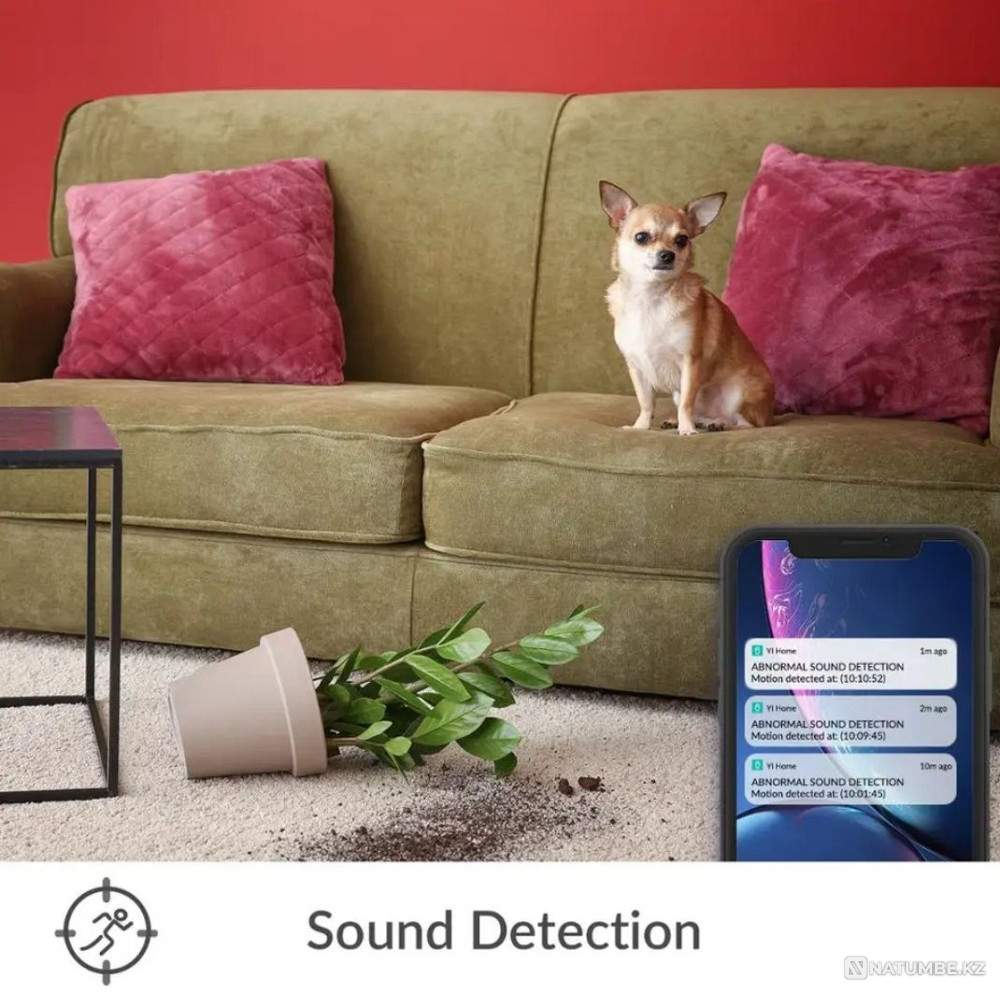 Xiaomi YI Dome Guard Smart сымсыз IP камерасы  - изображение 4