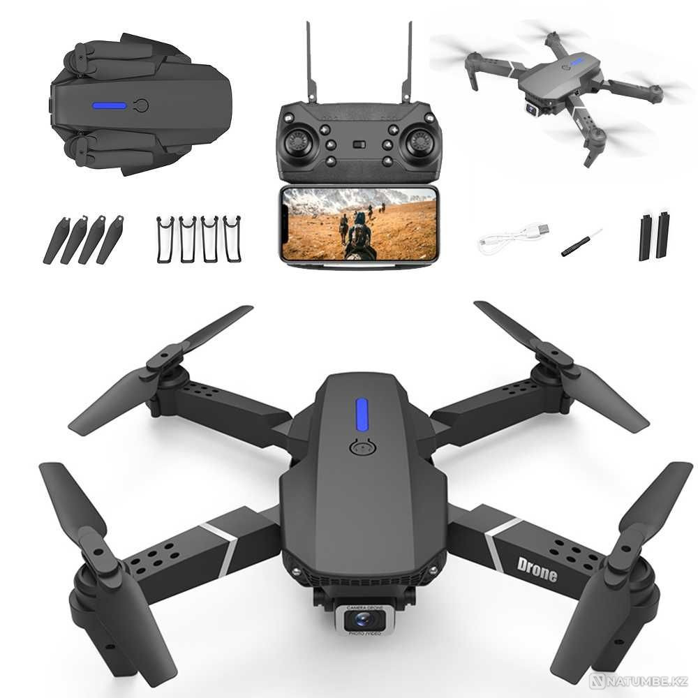 Камерасы бар квадрокоптер / DRONE 4K / ЖАҢА!  - изображение 1