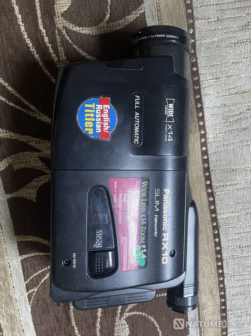 Panasonic rx10 cassette video camera  - photo 4