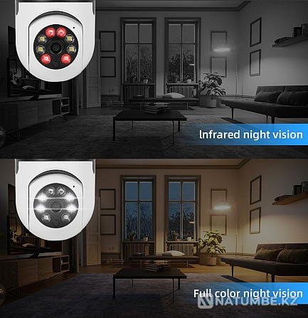 Smart rotating WI-FI IP CCTV camera light bulb  - photo 4