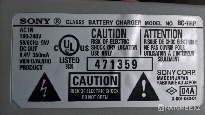 Зарядное устройство для видеокамер с батареями InfoLITHIUM серий A/P/F  - изображение 4