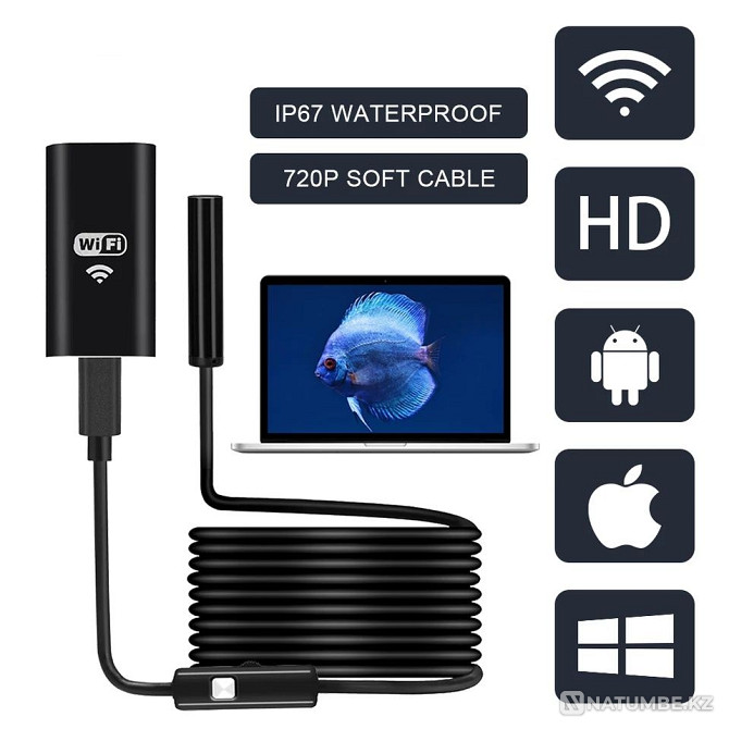 Endoscope camera for iPhone half a meter  - photo 1
