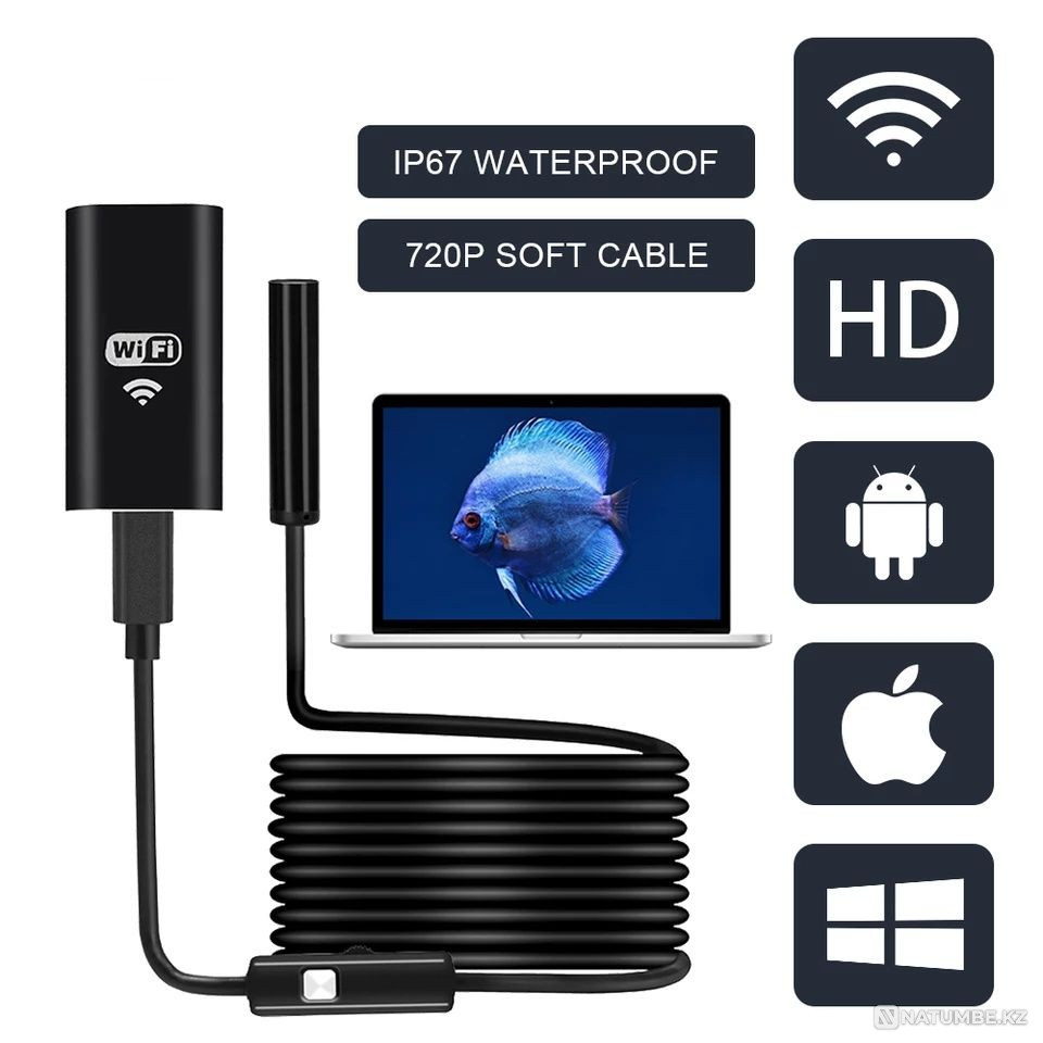 Wi fi endoscope camera  - photo 6