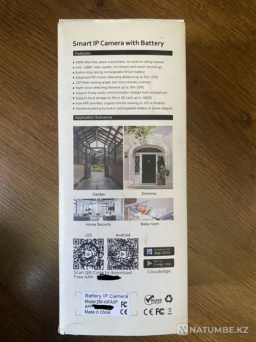 Смарт камера (наблюдение и видеоняня) на батарее  - изображение 2