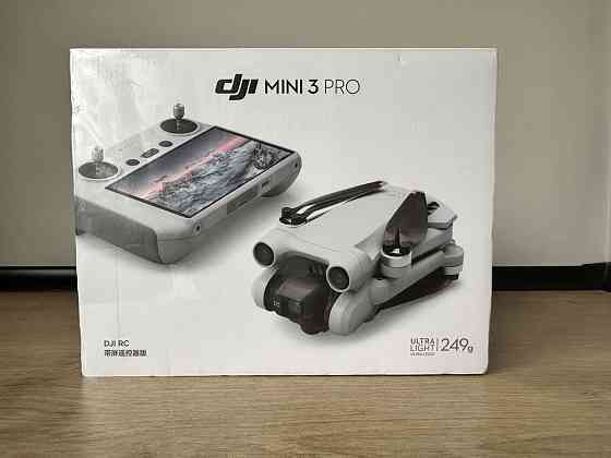 DJI Mini 3 Pro + RС (с экраном) рассрочка 12/24 мес дрон квадрокоптер 
