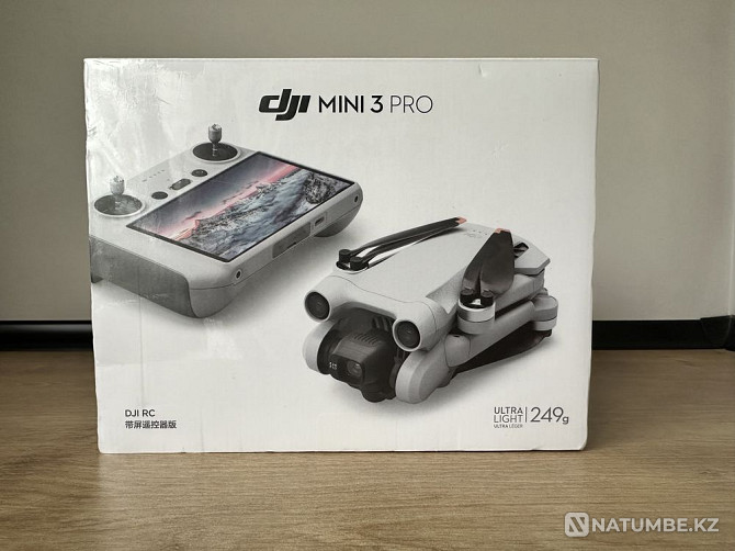 DJI Mini 3 Pro + RC (with screen) installment plan 12/24 months drone quadcopter  - photo 1