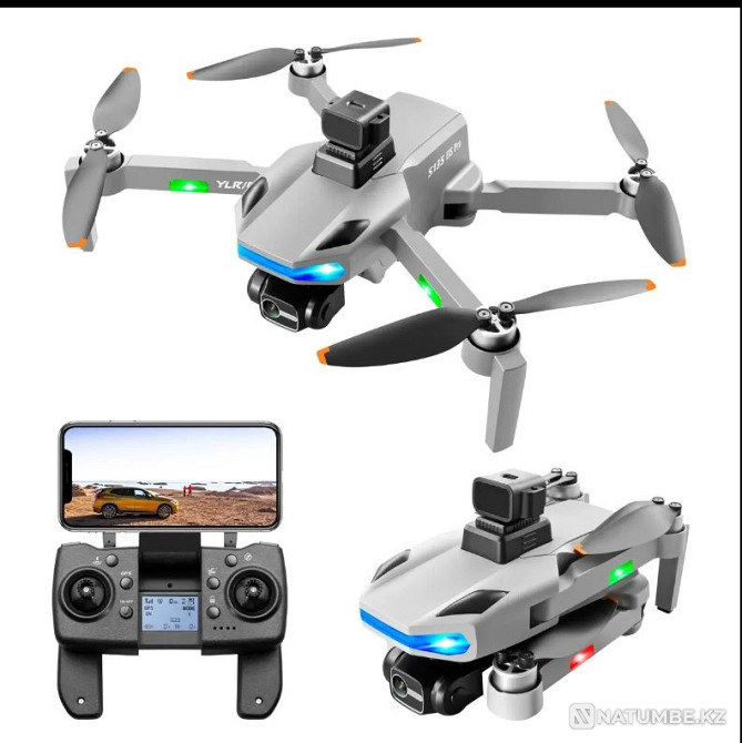 Drone with camera; quadcopter  - photo 3