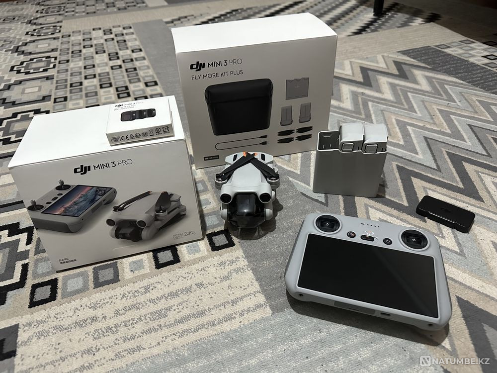 DJI Mini 3 Pro drone + DJI RC + Fly More Kit Plus + ND filters + 256GB  - photo 1