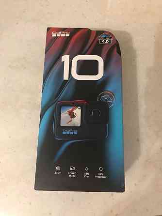 Новая экшн камера GoPro HERO 10 Black; срочно продам. Оригинал 