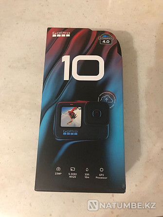 New action camera GoPro HERO 10 Black; I will sell urgently. Original  - photo 2