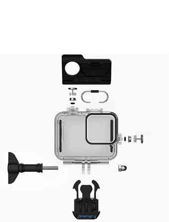Аква-бокс на GoPro 8 / Водонепроницаемый бокс для экшн камер 