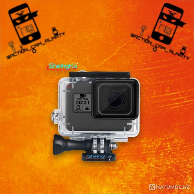 Aqua box for GoPro 8 / Waterproof box for action cameras  - photo 7