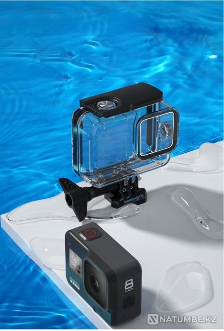 Аква-бокс на GoPro 8 / Водонепроницаемый бокс для экшн камер  - изображение 2