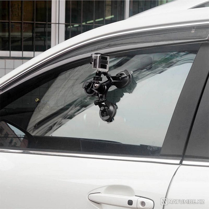 Triple suction cup for all action cameras - GoPro; S.J.C.A.M.; Xiaomi yi; Sony  - photo 6