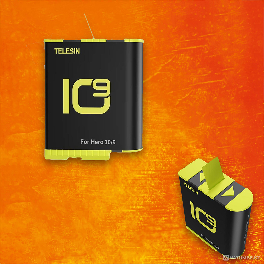 Charging box for 3 batteries + 2 GoPro 9 batteries; 10; 11 TELESIN  - photo 2