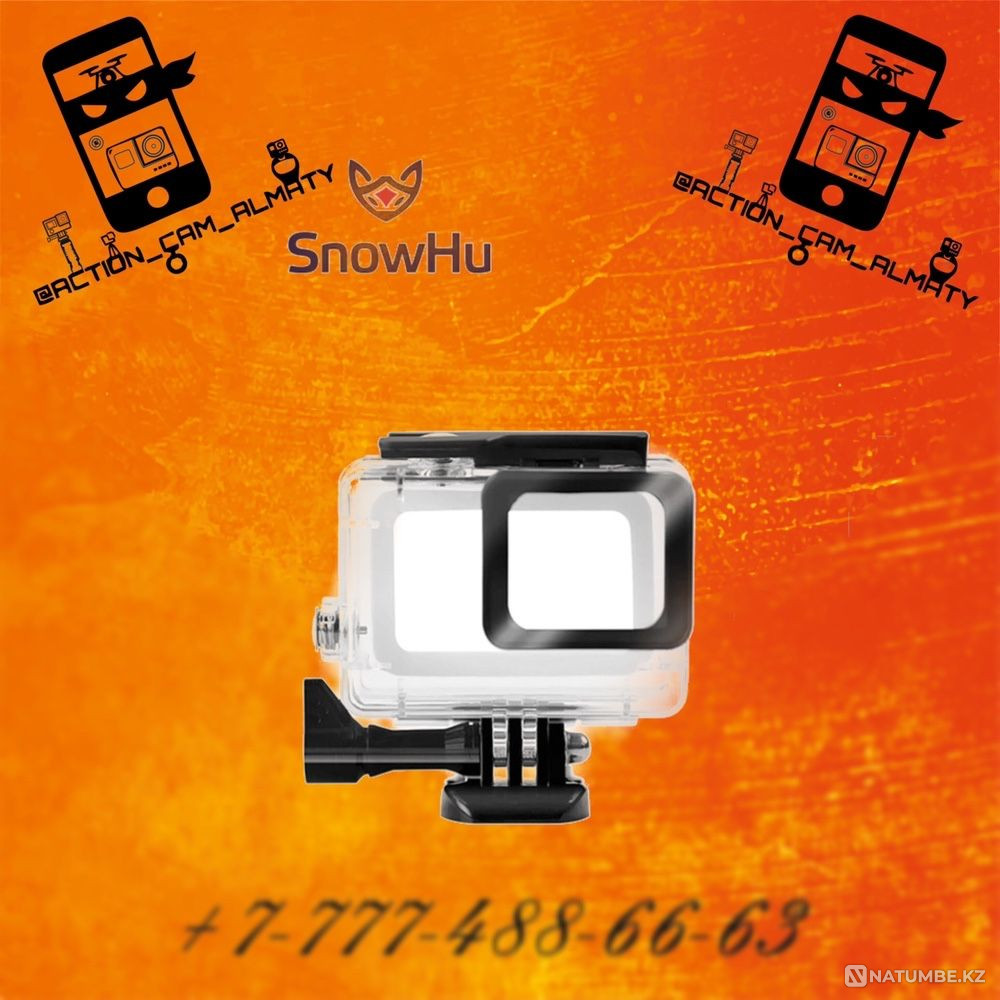 Waterproof - shockproof housing for GoPro 5-6-7-8-9 action cameras  - photo 1