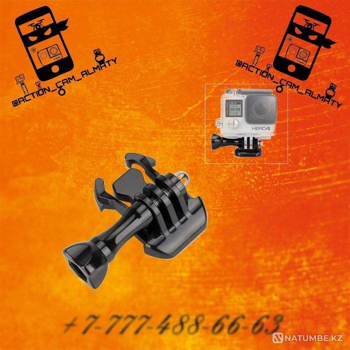 Adapter from GoPro to tripod for action cameras Tripod Mount  - photo 3