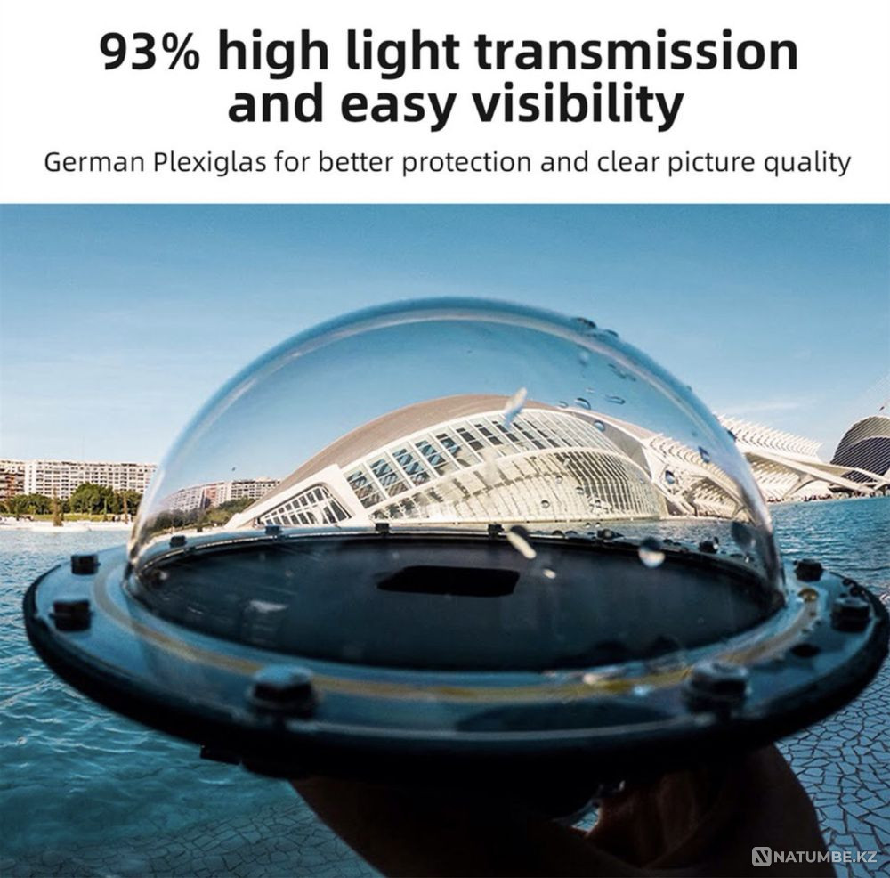 Водонепроницаемый купол/кейс для GoPro 9/10/11  - изображение 7