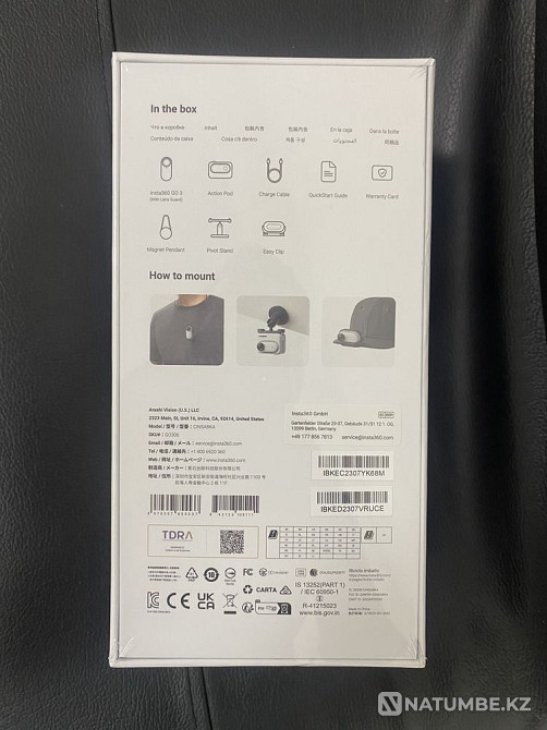 Action camera Insta360 GO 3 Creator (Kit 128GB  - photo 4