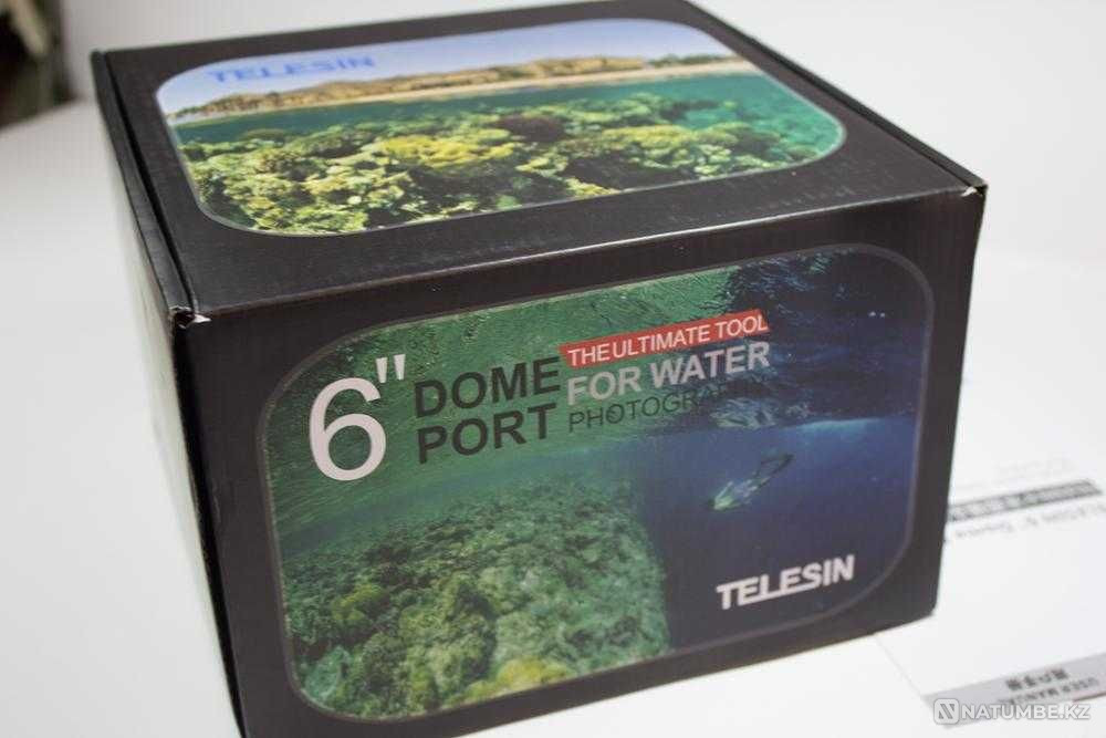 Dome Port dome sphere Gopro 3/4/5/6/7/8/9/ 10 / 11 TELESIN (hemisphere)  - photo 4