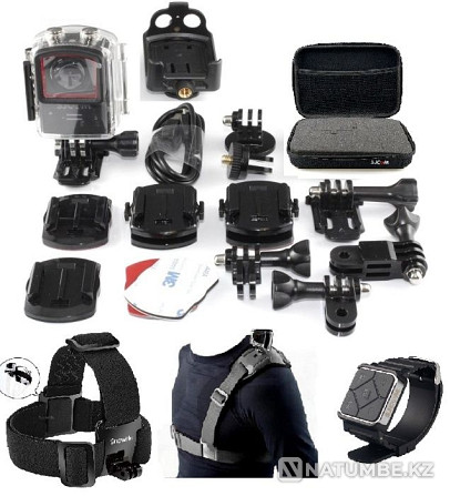 Экшн камерасы SJCAM M20 (M207); барлық керек-жарақтарымен  - изображение 5