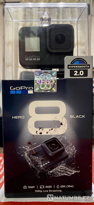 Gopro 8; hero 8 black; action camera; condition is close to new  - photo 2