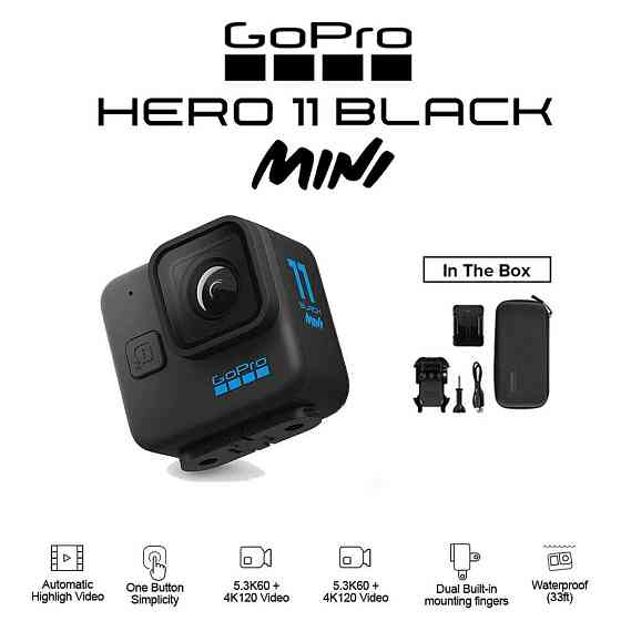 Экшн-камера GoPro HERO 11 Mini Black ( НОВЫЕ ) 