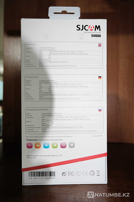 SJCAM-SJ4000 for 17500 tenge.  - photo 4