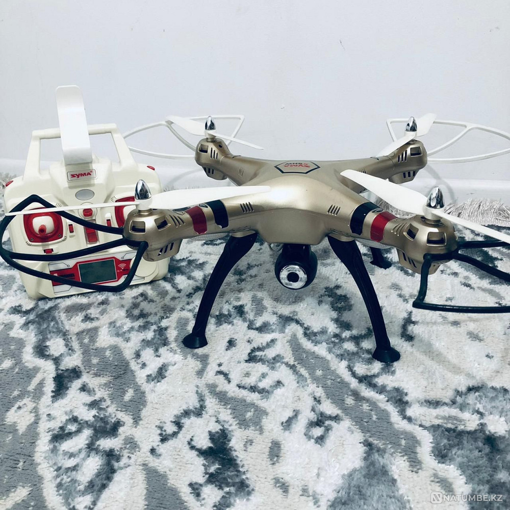 квадрокоптер; камерасы бар дрон  - изображение 1