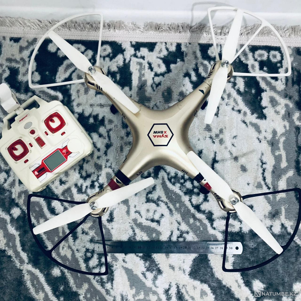 квадрокоптер; камерасы бар дрон  - изображение 2