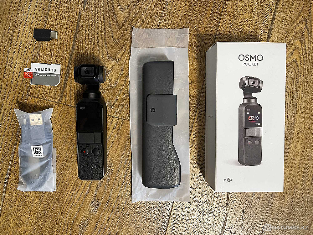 DJI Osmo Pocket camera for hidden shooting and bloggers + 32Gb flash drive  - photo 1