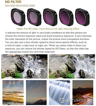 DJI POCKET / 2 - light filters for cool shots (ND/UV/CPL)  - photo 3