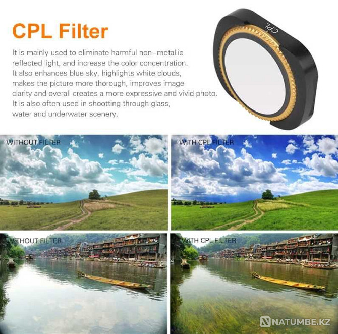 DJI POCKET / 2 - light filters for cool shots (ND/UV/CPL)  - photo 5