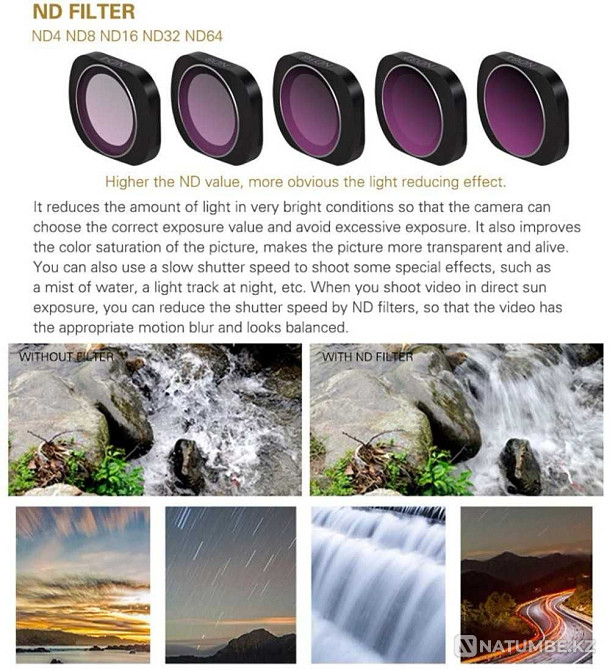DJI POCKET / 2 - light filters for cool shots (ND/UV/CPL)  - photo 3